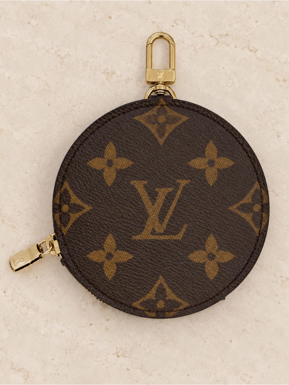 NEW Louis Vuitton Monogram Round Coin Purse